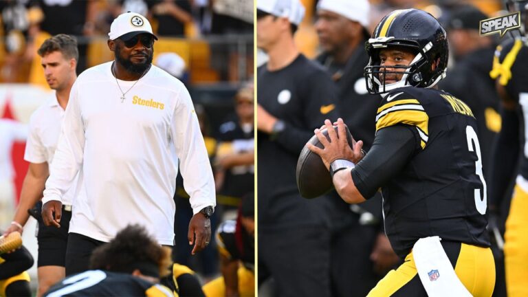 Mike Tomlin: Steelers QB battle with Russell Wilson, Justin Fields is an