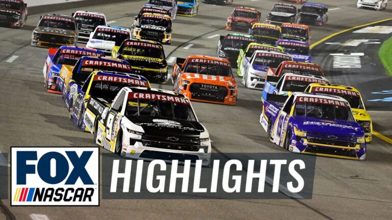 NASCAR Craftsman Truck series: Clean Harbors 250 Highlights