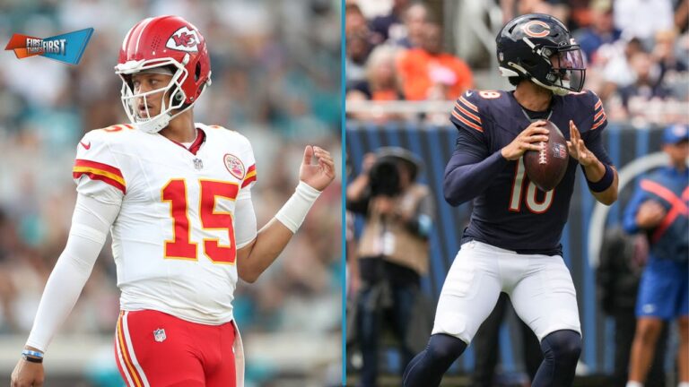 Nick Wright predicts Patrick Mahomes vs. Caleb Williams in Super Bowl LIX