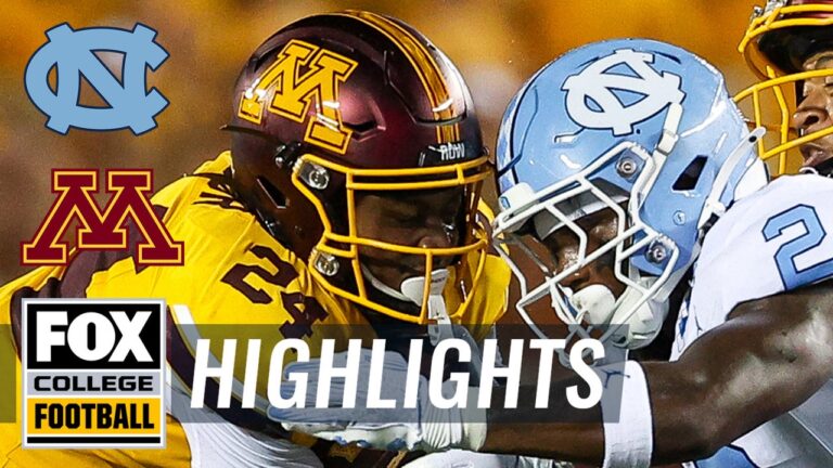 North Carolina Tar Heels vs. Minnesota Golden Gophers Highlights