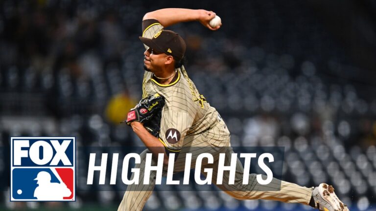 Padres vs. Pirates Highlights