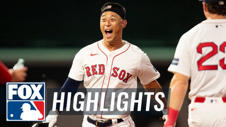 Rangers vs. Red Sox Highlights