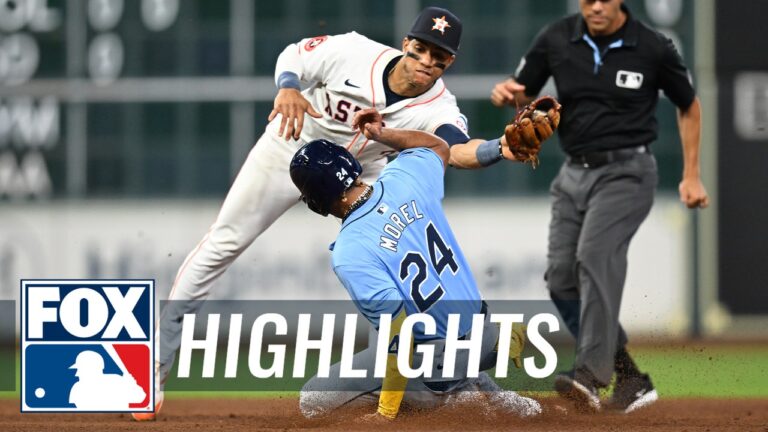 Rays vs. Astros Highlights