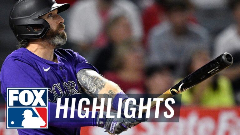 Rockies vs. Angles Highlights