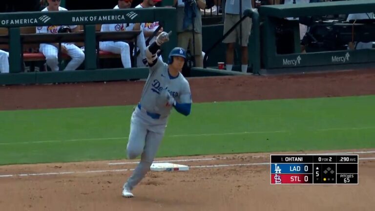 Shohei Ohtani crushes solo home run to give Dodgers a lead over Cardinals