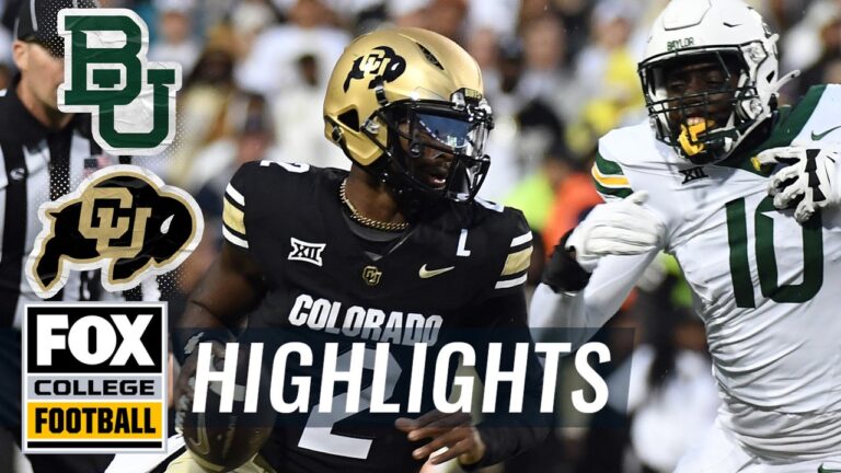 Baylor Bears vs. Colorado Buffaloes Highlights