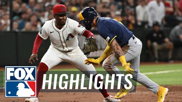 Brewers vs. Diamondbacks Highlights