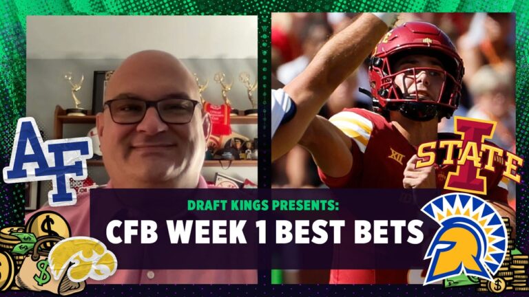 CFB Week 1 Best Bets: Iowa State vs Iowa, SJSU vs Air Force