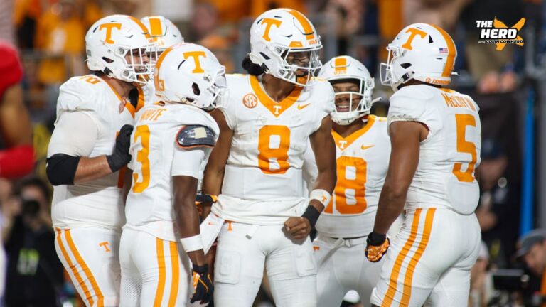 Colin Cowherd predicts Tennessee to win the National Championship