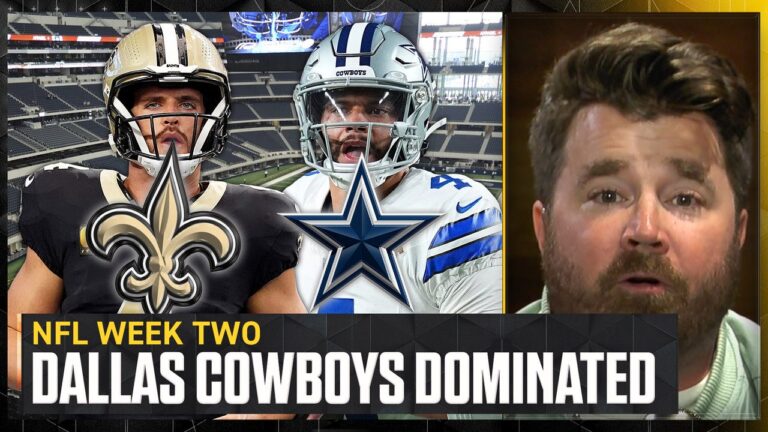 Dak Prescott, Cowboys EMBARRASSED vs. Derek Carr, Saints reaction & analysis