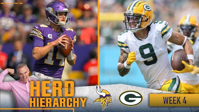 Herd Hierarchy: Steelers miss cut, Vikings, Packers climb up Colin