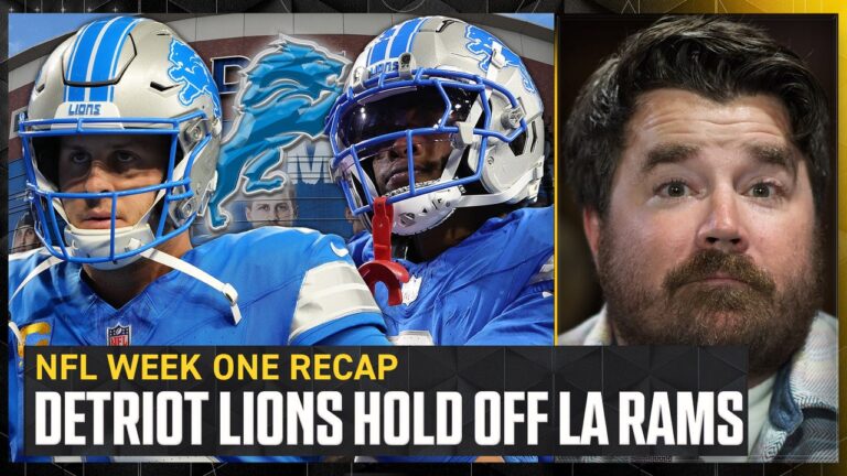 Jared Goff, Lions HOLD OFF Matthew Stafford, Rams - Dave Helman