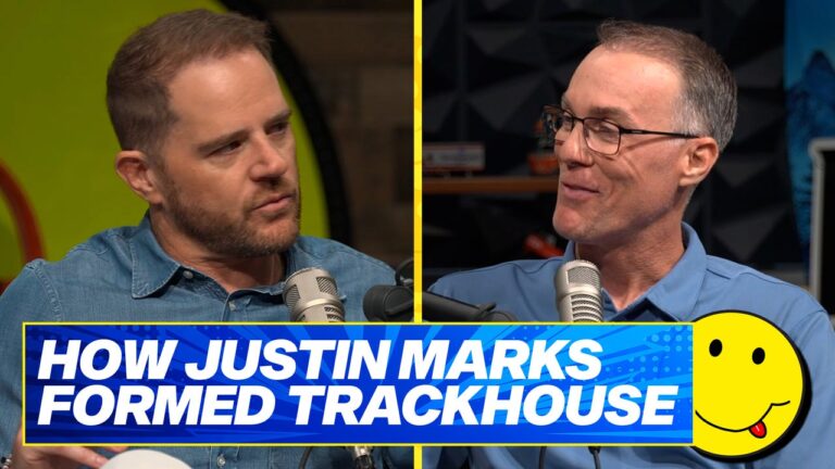 Justin Marks tells Kevin Harvick the story of how he formed Trackhouse Racing