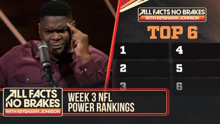 Keyshawn shakes up his Week 3 NFL Power Rankings