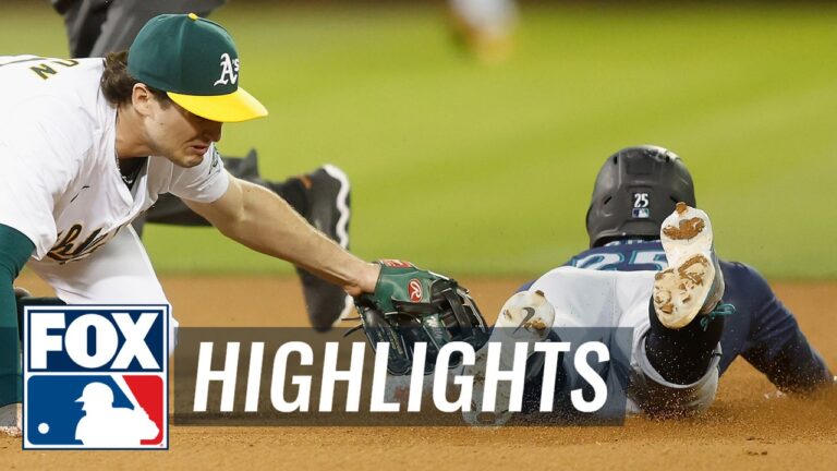 Mariners vs. Athletics Highlights