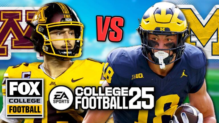 Minnesota vs. No. 12 Michigan Big Noon Kickoff