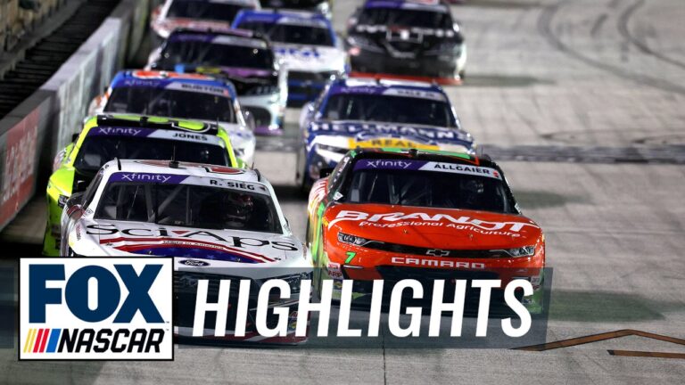 NASCAR Xfinity Series: Food City 300 Highlights