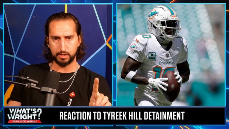 Nick reacts to the bodycam footage of Tyreek Hill