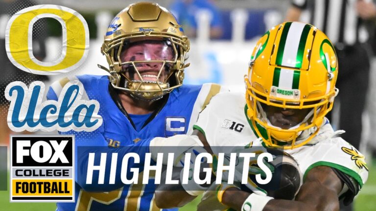 No. 8 Oregon Ducks vs. UCLA Bruins Highlights