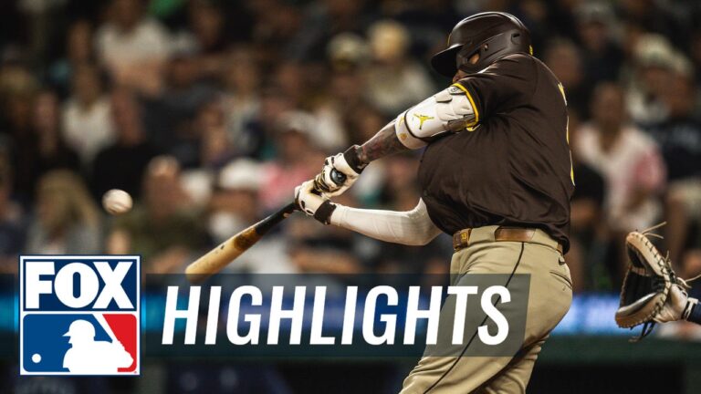 Padres vs. Mariners Highlights