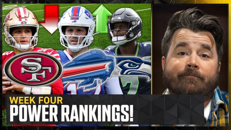 Power Rankings: 49ers & Bengals fall, Seahawks rise & Josh Allen, Bills top 5?