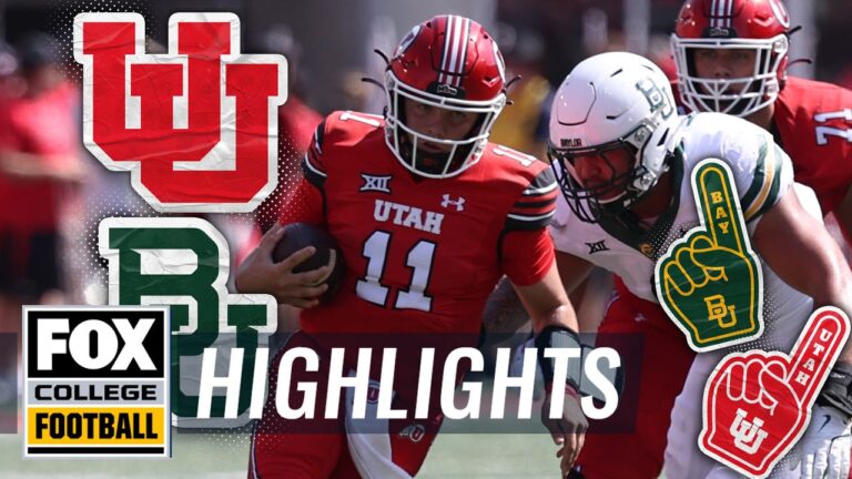 Utah Utes vs. Baylor Bears Highlights