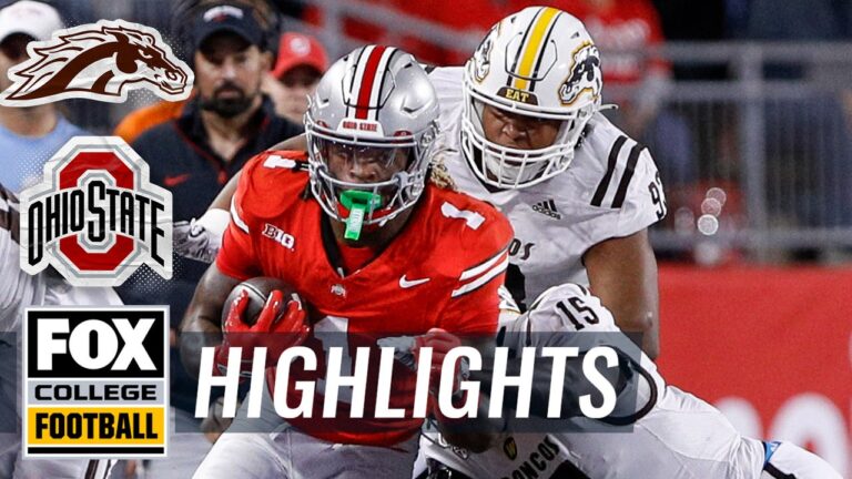 Western Michigan Broncos vs. Ohio State Buckeyes Highlights