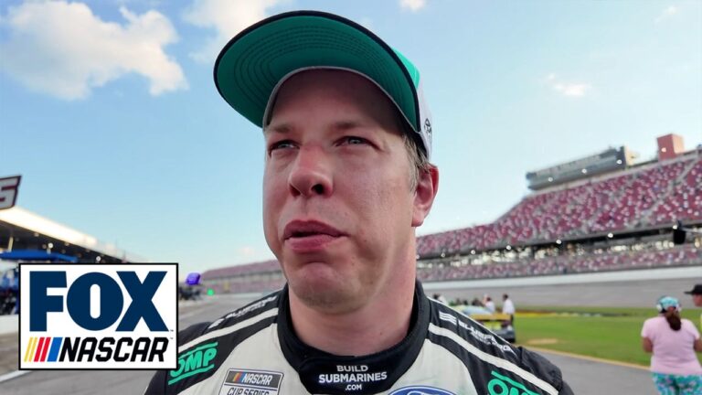 Brad Keselowski on coming up shorts in the final lap