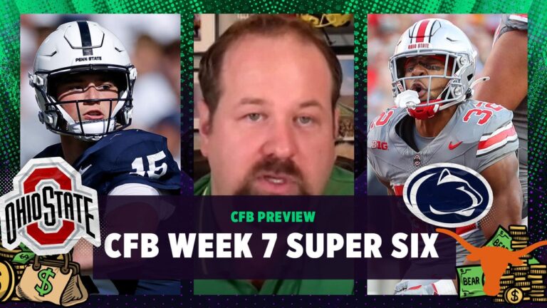 CFB Week 7 Super Six: Texas, Ohio State or Penn State to suffer first loss?