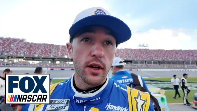 Chase Elliot on his performance at Talladega