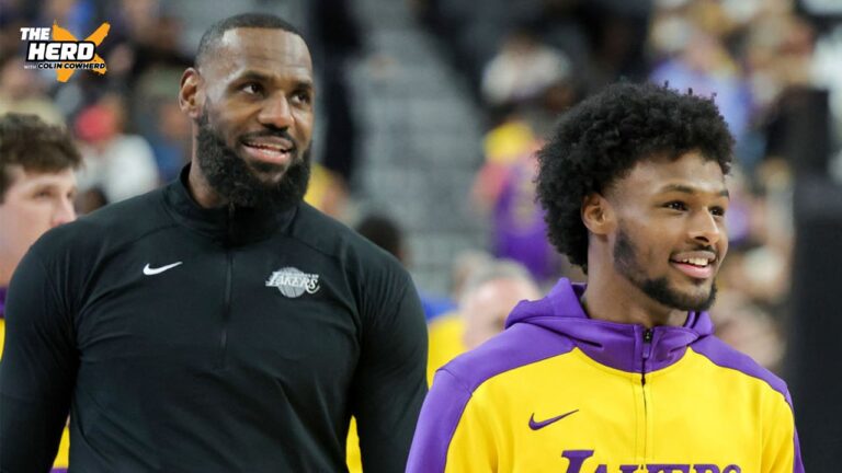 Expectations for Lakers, LeBron and Bronny James this season