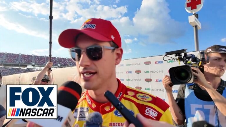 Joey Logano on the big wreck and why he didn