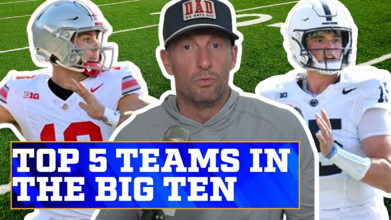 Oregon & Ohio State in Joel Klatt’s top 5 teams in the Big Ten