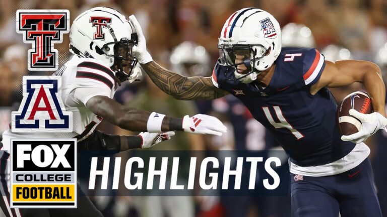 Texas Tech Red Raiders vs. Arizona Wildcats Highlights