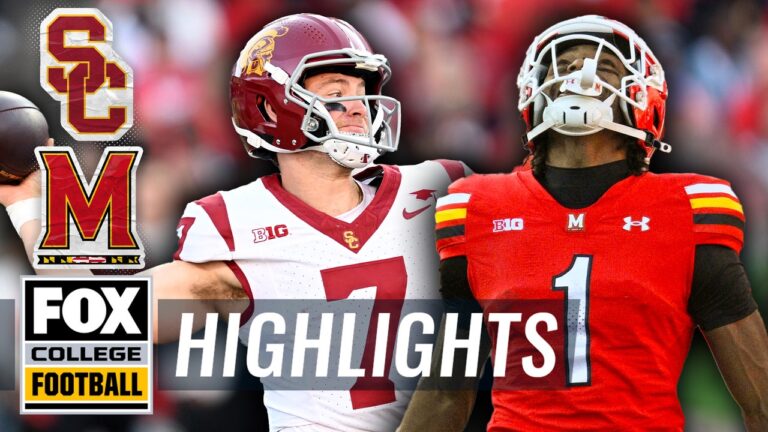 USC Trojans vs. Maryland Terrapins Highlights