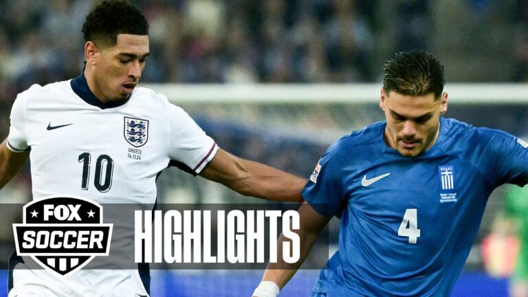 Greece vs. England UEFA Nations League Highlights