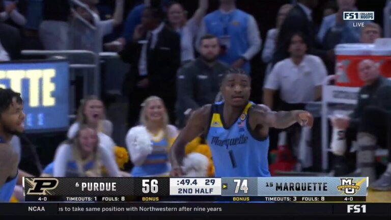 Kam Jones records a historic triple-double in Marquette