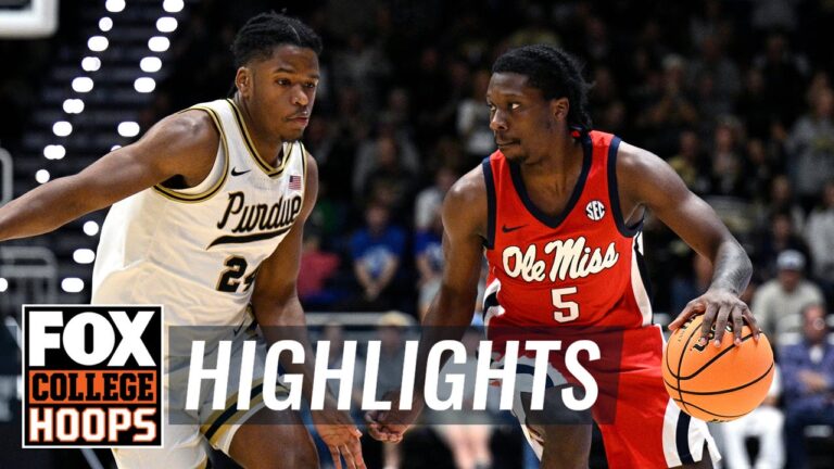 No. 13 Purdue Boilermakers vs. No. 23 Ole Miss Rebels Highlights