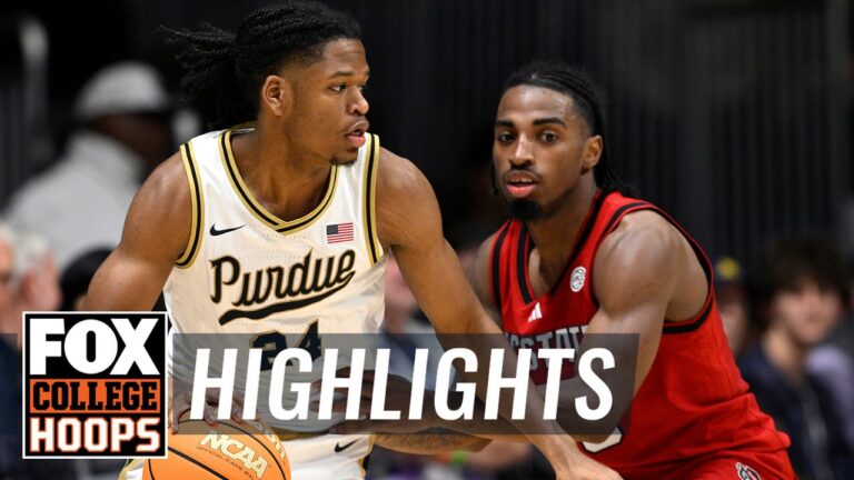 No. 13 Purdue Boilermakers vs. North Carolina State Wolfpack Highlights