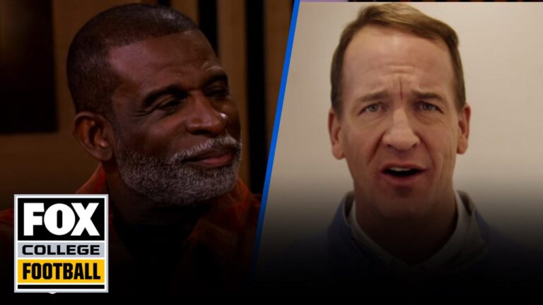 Peyton Manning congratulates Deion Sanders for his new show and Colorado