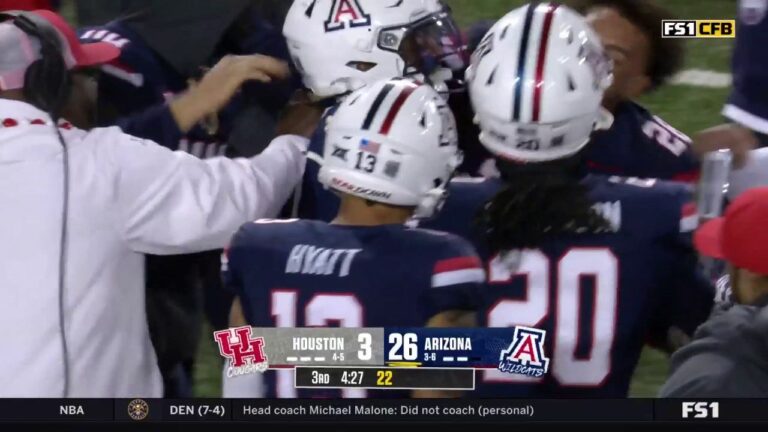 Quali Conley rushes 50 yards for a touchdown to extend Arizona