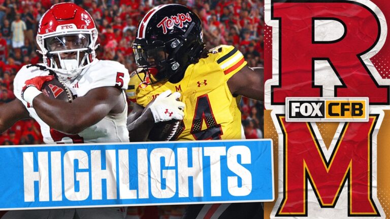 Rutgers Scarlet Knights vs. Maryland Terrapins Highlights