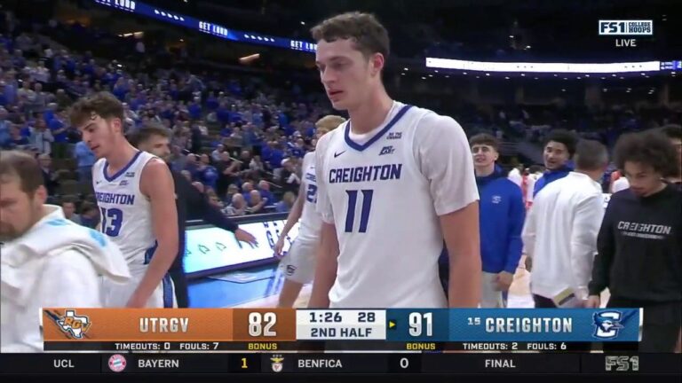 Ryan Kalkbrenner drops a 49-point double-double in Creighton