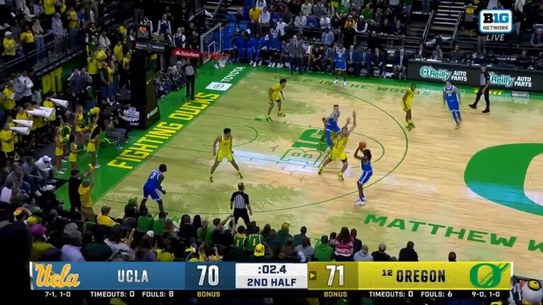 Dylan Andrews drains a buzzer-beater to seal UCLA