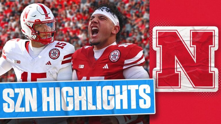 Dylan Raiola 2024 Nebraska Cornhuskers Freshman Season Highlights