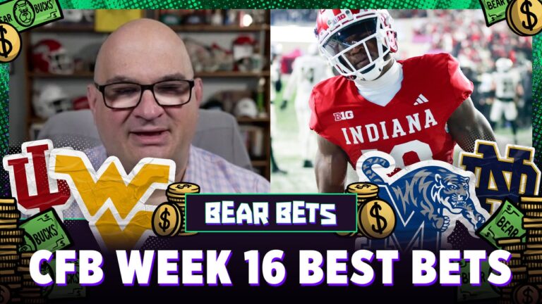 Indiana vs. Notre Dame, Memphis vs. West Virginia are Best Bets of CFB Week 16