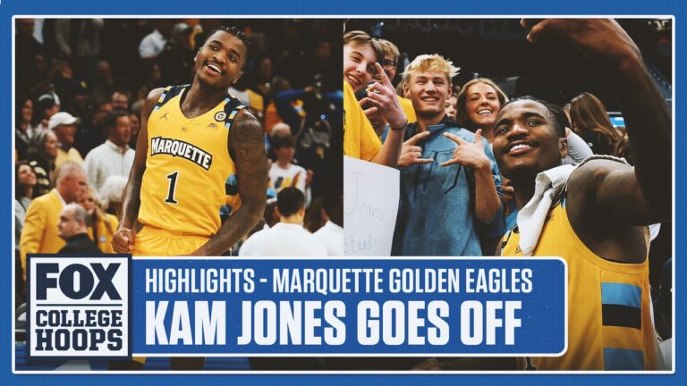 Kam Jones drops 32 points in Marquette