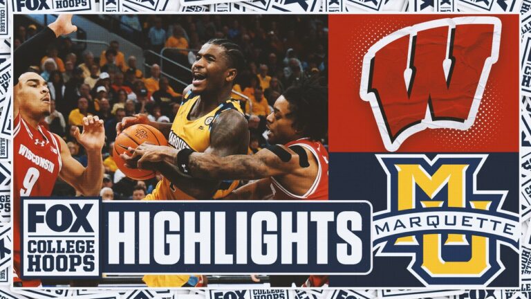 No. 11 Wisconsin Badgers vs. No. 5 Marquette Golden Eagles Highlights