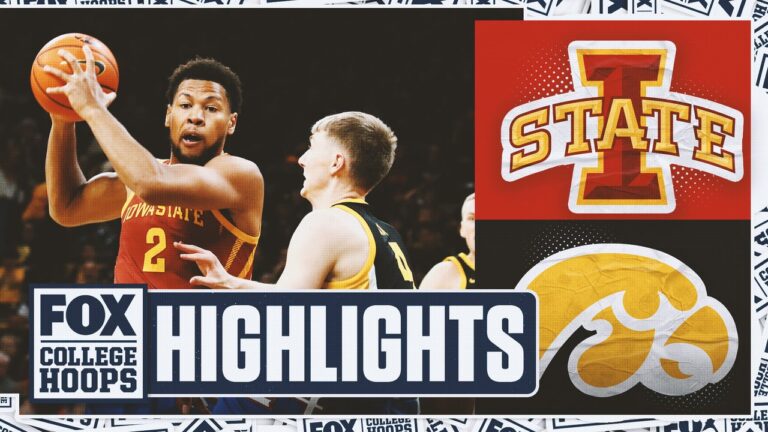 No. 3 Iowa State Cyclones vs. Iowa Hawkeyes Highlights