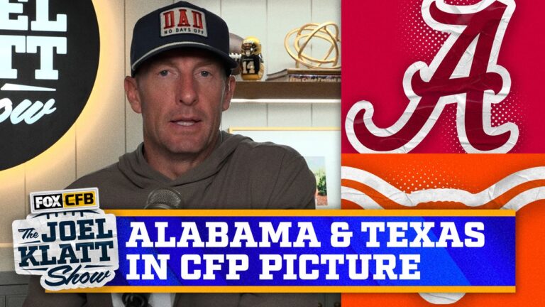 Texas & Alabama in Klatt’s CFP picture